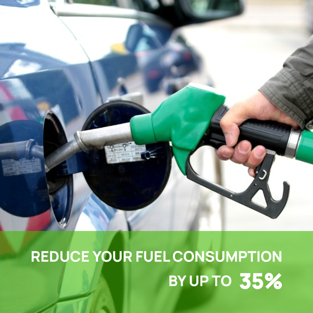 Eco Fuel helps in reducing the car's consumption