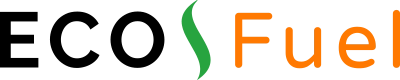 Eco Fuel logo on a clear background